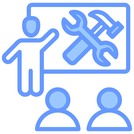Training and workshop Icons
