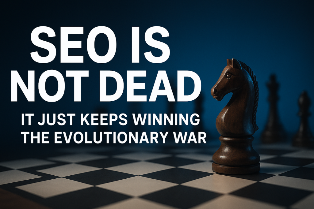 SEO Is Not Dead—It Just Keeps Winning the Evolutionary War